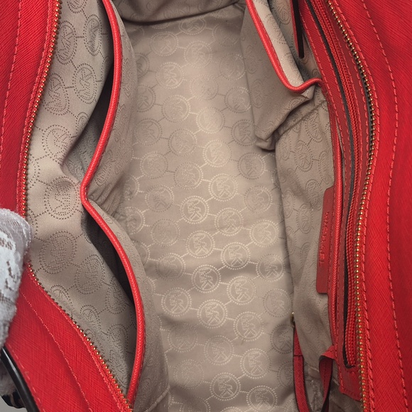 Michael Michael Kors Red Satchel - Picture 16 of 16